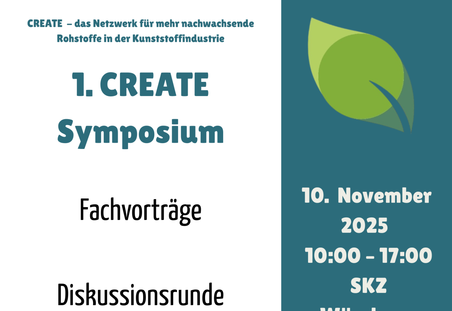 Das Netzwerk für mehr nachwachsende Rohstoffe
in der Kunststoffindustrie