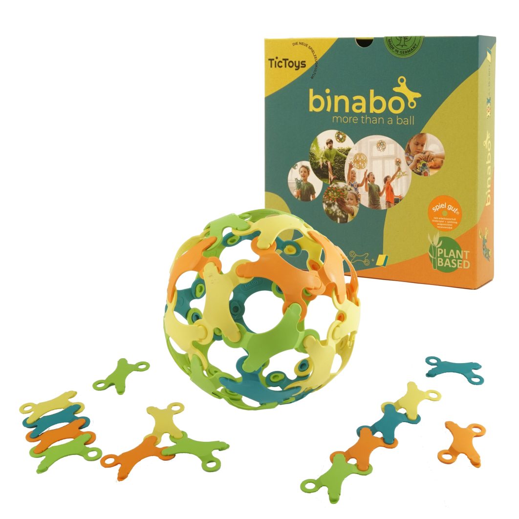 Binabo 2.0 aus nachwachsendem, recycelbarem Biokunststoff von FKuR