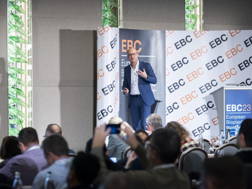 Patrick Zimmermann @ ECB (European Bioplastics Conference)