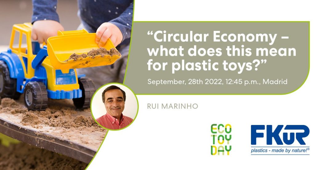 Circular Economy - what does this mean for plastic toys? Eco Toy Day Madrid