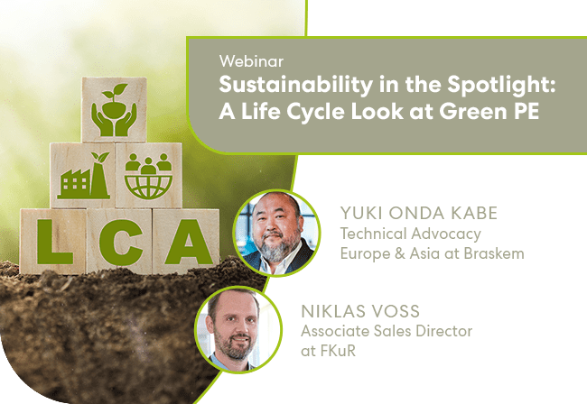 Webinar LCA Nachhaltigkeit im Fokus Green PE