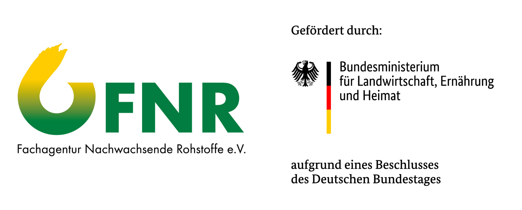 Bundesministerium für Landwirtschaft, Ernährung und Heimat (BMLEH) über die Fachagentur Nachwachsende Rohstoffe (FNR) im Förderprogramm Nachhaltige Erneuerbare Ressourcen
