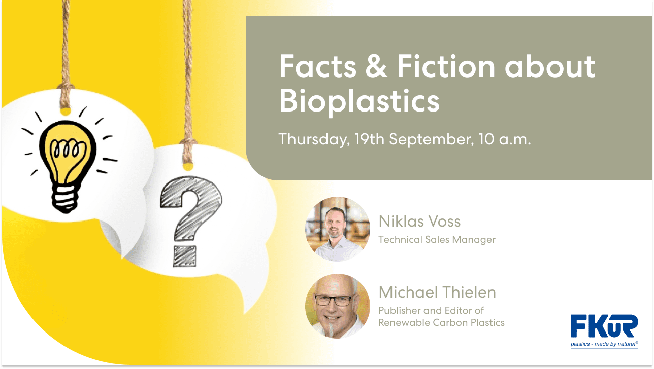 Hay muchos mitos en torno a los bioplásticos. Desgraciadamente, las ideas erróneas y los datos obsoletos sobre los bioplásticos tienden a persistir. En este seminario web, eliminaremos los conocimientos a medias y proporcionaremos datos sólidos y fundamentados.