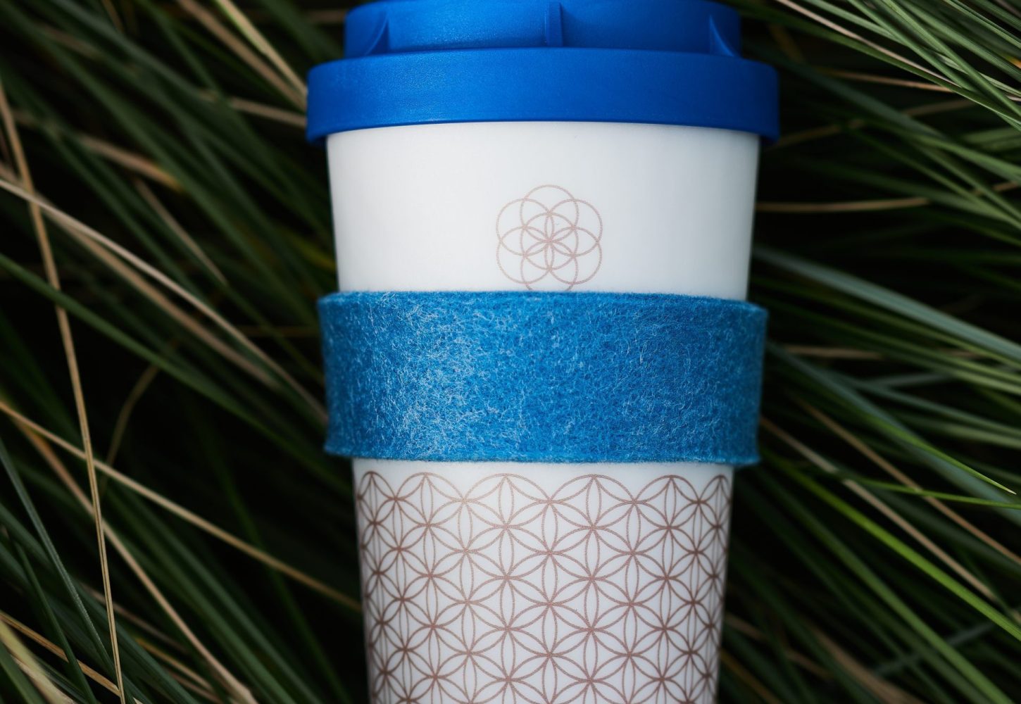 Sustainable plastic - reusable cups to-go cups made from renewable raw materials