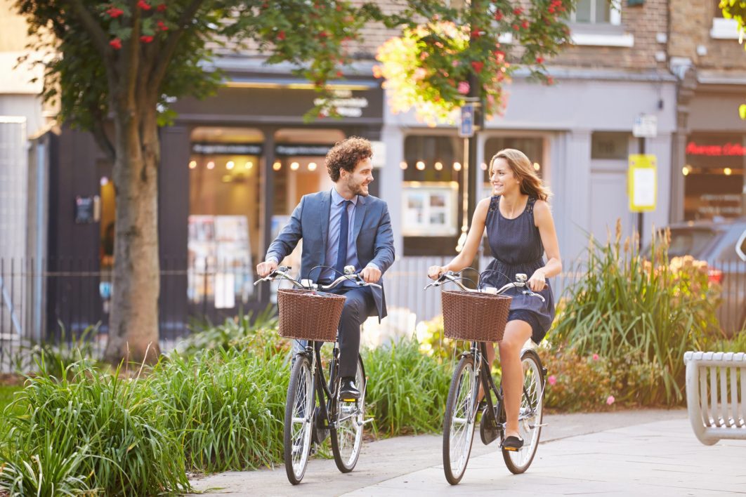Das Fahrrad ist umweltfreundlich, leise und gesund