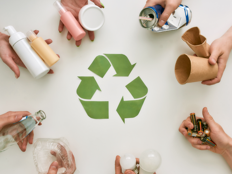 Resource Efficiency Through Material Innovation: Bioplastics and Recyclates